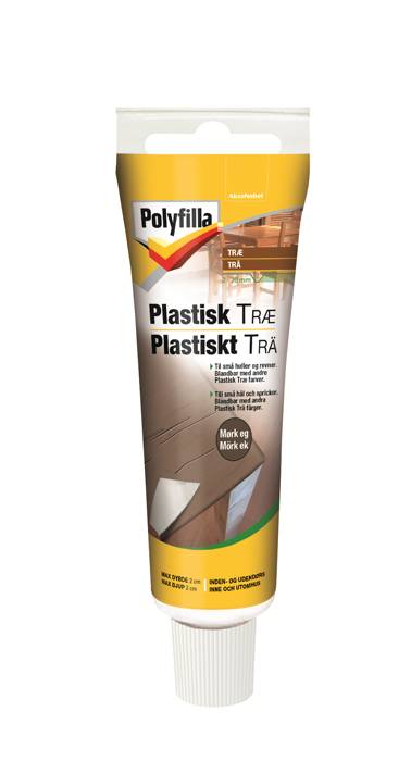 Polyfilla plastisk træ mørk eg 50 ml